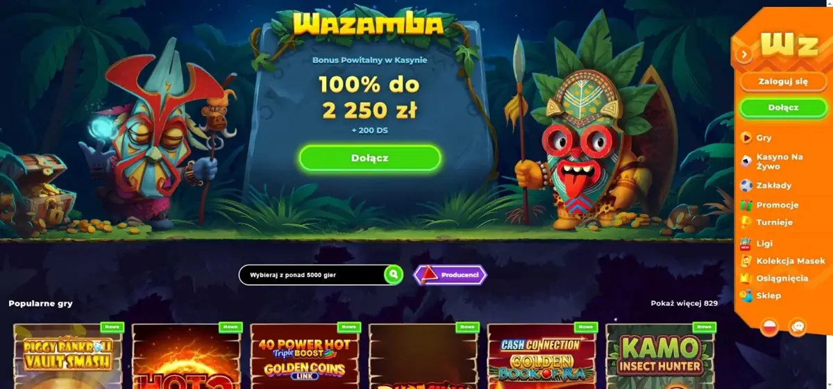 Lobby Wazamba
